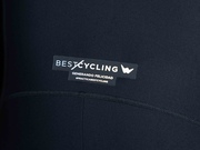 Culotte de ciclismo indoor con tirantes "Flower Power" 