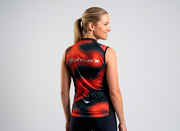 Maillot de ciclismo indoor sin mangas "Flower Power"  