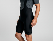 Culotte de ciclismo indoor con tirantes "Flower Power" 