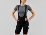 Culotte de ciclismo indoor con tirantes "Good vibes" 