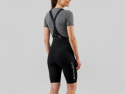 Culotte de ciclismo indoor con tirantes "Good vibes" 