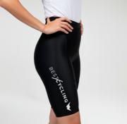 Culotte de ciclismo indoor sin tirantes "Good vibes"  