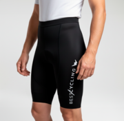Culotte de ciclismo indoor sin tirantes "Good vibes"  