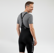 Culotte de ciclismo indoor con tirantes "Good vibes" 