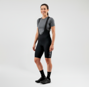 Culotte de ciclismo indoor con tirantes "Good vibes" 