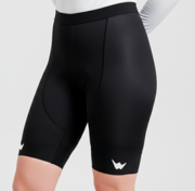 Culotte de ciclismo indoor sin tirantes "Flower Power"   