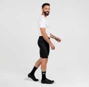 Culotte de ciclismo indoor sin tirantes "Flower Power"   