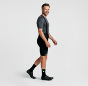 Culotte de ciclismo indoor con tirantes "Flower Power" 