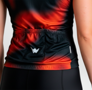 Maillot de ciclismo indoor sin mangas "Flower Power"  