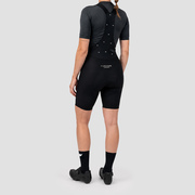 Culotte de ciclismo indoor con tirantes "Flower Power" 
