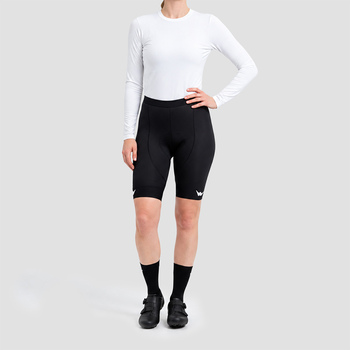 Culotte de ciclismo indoor sin tirantes "Flower Power"   